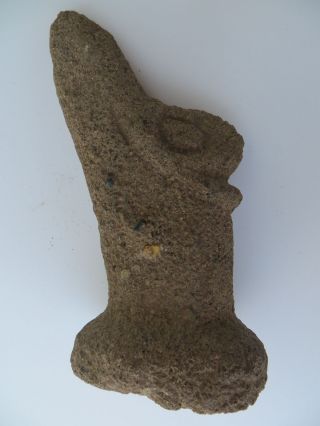 Pre - Columbian Carved Limestone Rabbit photo
