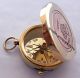 Pocket Solid Brass Antique Crown Compass London, Compasses photo 4