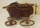 Lovely German Doll Stroller Carriage Buggy Wicker - Iron - Hard Cloth Bonnet 30 ' S Baby Carriages & Buggies photo 7