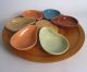 Eva Zeisel Rare Lazy Susan For Red Wing Town & Country Dinnerware - As Found Mid-Century Modernism photo 3