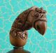 Decorative Hilt Handle Deder Hulu Keris 3d Carved Parrot Indonesian Art Pu11 Pacific Islands & Oceania photo 7