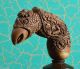 Decorative Hilt Handle Deder Hulu Keris 3d Carved Parrot Indonesian Art Pu11 Pacific Islands & Oceania photo 8