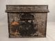 Ca.  1850 Antique 19thc Tin British Military Campaign Chest Old Tin Document Box Metalware photo 6