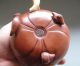 Old Pottery Good Craftsmanship Chinese Yixing Zisha Teapot - Frogs And Lotus Root Teapots photo 3