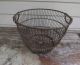 Antique Clam / Oyster Basket Metal Chesapeake Bay Vintage & 20 Large Cork Floats Other Maritime Antiques photo 11