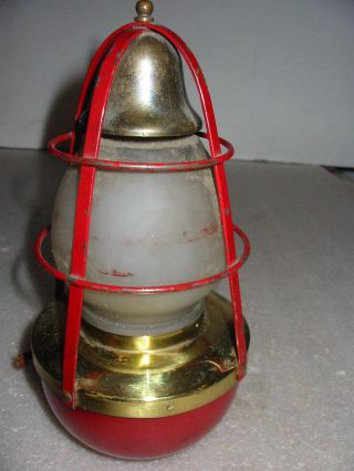 Vintage Boat Light Lantern photo
