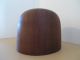 Antique Hatters Supply House Chicago Wood Hat Mold Form Millinery Block 7 1/8 Industrial Molds photo 5