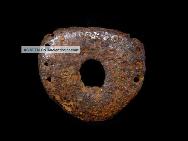 Very Rare Huge Roman Period Iron Horse Shoe,  Well Preserved, Roman photo