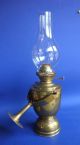 Antique Brass Ship Maritime Boat Oil Lamp Gimbel Sherwood ' S Burner England Uk Lamps & Lighting photo 1