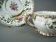 Antique Handpainted Porcelain Cup Saucer Duo Samson France 19th Century Derby Cups & Saucers photo 4