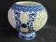 Antique Hollow Out Two Cow Elder Brother ' S Blue And White Porcelain Vase Ny Vases photo 4