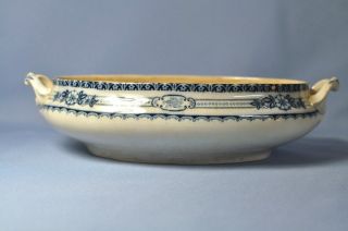 Old Victorian English Porcelain Flow Blue 