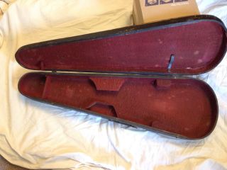 Antique 1880 - 1923 Wood Violin Case Coffin By George S Bond Full Size 4/4 G S B photo