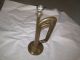 Bugle Antique Brass Couesnon 1926 Rare French Paris Brass photo 3
