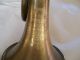 Bugle Antique Brass Couesnon 1926 Rare French Paris Brass photo 6