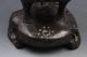 Old Ebony Carving Three - Legged Tripod Other Chinese Antiques photo 3