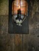 Primitive Early Look Farmhouse Lantern Light,  Old Barn Wood,  Wall Candle Primitives photo 10