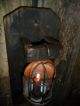 Primitive Early Look Farmhouse Lantern Light,  Old Barn Wood,  Wall Candle Primitives photo 4