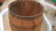 Vintage 1940 ' S Wooden Nail Keg Barrel Solid - 18 