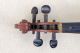 Unknown Antique 4/4 Violin Viullaume Bow Wood Case Rattlesnake Rattles Fiddle String photo 2
