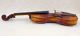 Unknown Antique 4/4 Violin Viullaume Bow Wood Case Rattlesnake Rattles Fiddle String photo 4