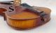 Unknown Antique 4/4 Violin Viullaume Bow Wood Case Rattlesnake Rattles Fiddle String photo 7