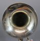 Vintage Fresh Picked,  York,  Silver Plated Alto Euphonium Horn, Brass photo 6