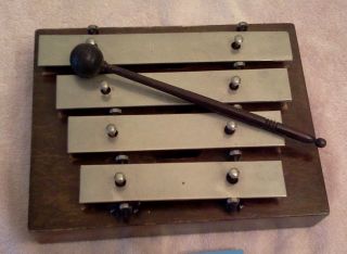 Antique J.  C.  Deagan Xylophone In Good And Fully Operating photo