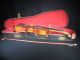 Antique Wood Antonius Stradivarius Violin Fiddle Music Wood Case & Bow String photo 7