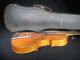 Old Antique Vintage Wood Violin Fiddle Music With Case & Bow String photo 10