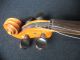 Old Antique Vintage Wood Violin Fiddle Music With Case & Bow String photo 3