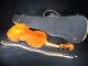 Old Antique Vintage Wood Violin Fiddle Music With Case & Bow String photo 8