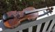 C1840s Antique Xavier Couturieux Deroux Mirecourt Violin & Case France String photo 2