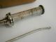 1900s Vintage German Medical Medicine Record Syringe Drp Veterinary Glass Metal Other Medical Antiques photo 7
