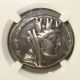 81 - 16 Bc Syria,  Laodicea Tyche / Zeus Ancient Greek Silver Tetradrachm Ngc Vf Greek photo 2