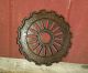 Antique Vintage Gear Wheel Industrial Wall Garden Steampunk Metal Art Cast Iron Other Mercantile Antiques photo 1