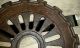 Antique Vintage Gear Wheel Industrial Wall Garden Steampunk Metal Art Cast Iron Other Mercantile Antiques photo 2