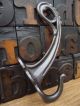 1 Art Nouveau Style Iron Coat Hook Cast From 1903 Hook Old Hat Edwardian Style Hooks & Brackets photo 2