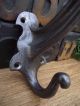 1 Art Nouveau Style Iron Coat Hook Cast From 1903 Hook Old Hat Edwardian Style Hooks & Brackets photo 5