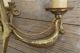 Antique Regency Style Wall Light Sconces Light Brass Brackets Chandeliers, Fixtures, Sconces photo 8