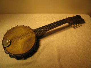 Stella Antique Banjo Mandolin photo