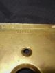 Rare Vintage Antique Push Button Brass Electrical 5 Lite Gang Switch Cover Plate Switch Plates & Outlet Covers photo 3