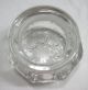 Vtg Antique Heavy Glass Apothecary Jar With Lid Patent Feb 5,  1907 Bottles & Jars photo 11