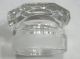 Vtg Antique Heavy Glass Apothecary Jar With Lid Patent Feb 5,  1907 Bottles & Jars photo 8
