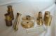 Cased Antique Brass Dolland Microscope With Slides Microscopes & Lab Equipment photo 1