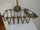 Antique Brass Swivel Soap Dish,  Cup,  Sponge Holder Claw Foot Tub Sink Wallmount Plumbing photo 1