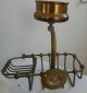 Antique Brass Swivel Soap Dish,  Cup,  Sponge Holder Claw Foot Tub Sink Wallmount Plumbing photo 5