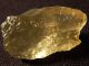Translucent Prehistoric Tool Made From Libyan Desert Glass Found In Egypt 8.  67g Neolithic & Paleolithic photo 9