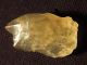 Translucent Prehistoric Tool Made From Libyan Desert Glass Found In Egypt 8.  67g Neolithic & Paleolithic photo 2