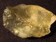 Translucent Prehistoric Tool Made From Libyan Desert Glass Found In Egypt 8.  67g Neolithic & Paleolithic photo 3